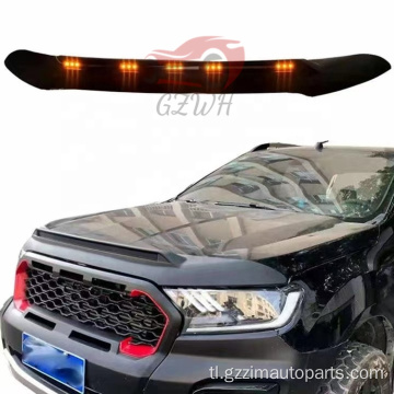 Mga accessory auto bonnet na may LED para sa Ranger